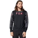 (取寄) フォックスレーシング メンズ ディフェンド ロングスリーブ ジャージ - メンズ Fox Racing men Defend Long-Sleeve Jersey - Men's Black Taunt