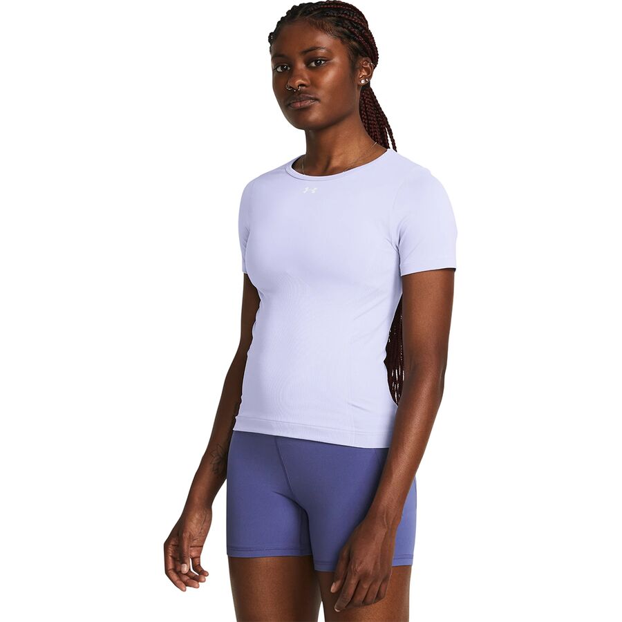 () A_[A[}[ fB[X gC V[X Vc - EBY Under Armour women Train Seamless Shirt - Women's Celeste