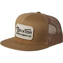 ブリクストン ニット帽 メンズ (取寄) ブリクストン グレード HP トラッカー ハット Brixton Grade HP Trucker Hat Sand/Sand