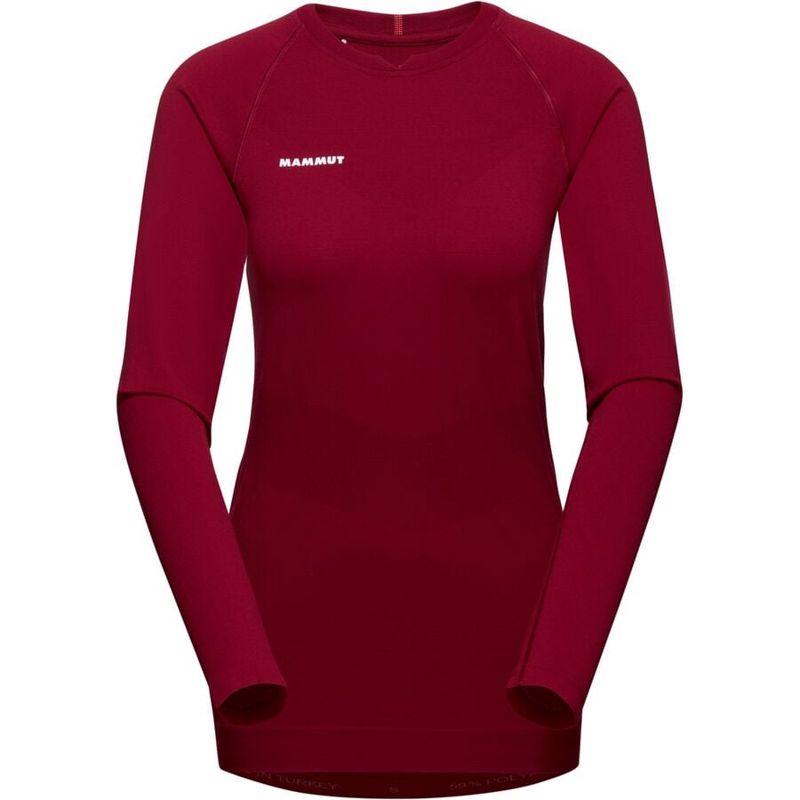 () ޥࡼ ǥ ȥե - ȥå -  Mammut women Trift Long-Sleeve Top - Women's Blood Red