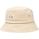 ブリクストン ニット帽 メンズ (取寄) ブリクストン パッカブル バケット ハット Brixton Woodburn Packable Bucket Hat Sand Sol Wash