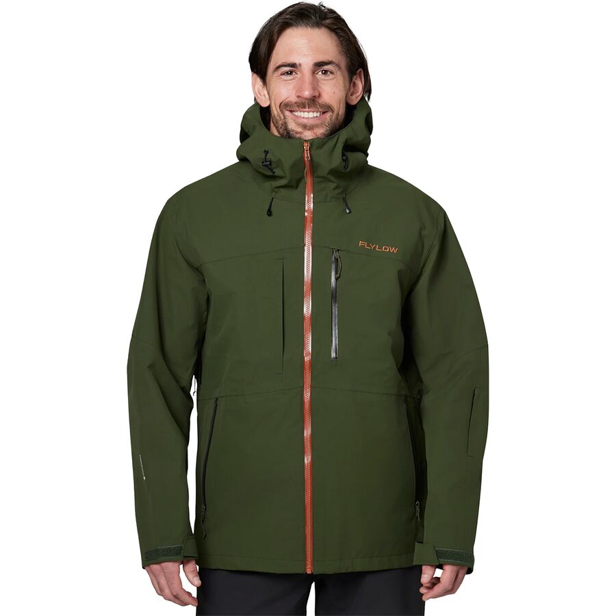 () tC[ Y NI^ v WPbg - Y Flylow men Quantum Pro Jacket - Men's Pine