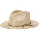 ブリクストン ニット帽 メンズ (取寄) ブリクストン メッサー ウェスタン ストロー フェドラ Brixton Messer Western Straw Fedora Sand