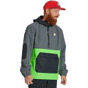 () GAuX^[ Y u[NC_[ pbJu vI[o[ - Y Airblaster men Breakwinder Packable Pullover - Men's Hot Green