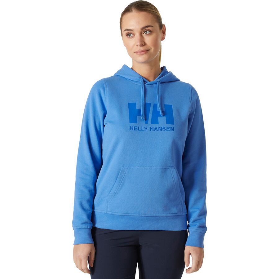 () w[nZ fB[X HH S u[fB - EBY Helly Hansen women HH Logo Hoodie - Women's Ultra Blue