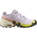 (取寄) サロモン レディース スピードクロス 6 トレイル ランニング シューズ - ウィメンズ Salomon women Speedcross 6 Trail Running Shoe - Women's Orchid Petal/Black/Sulphur Spring
