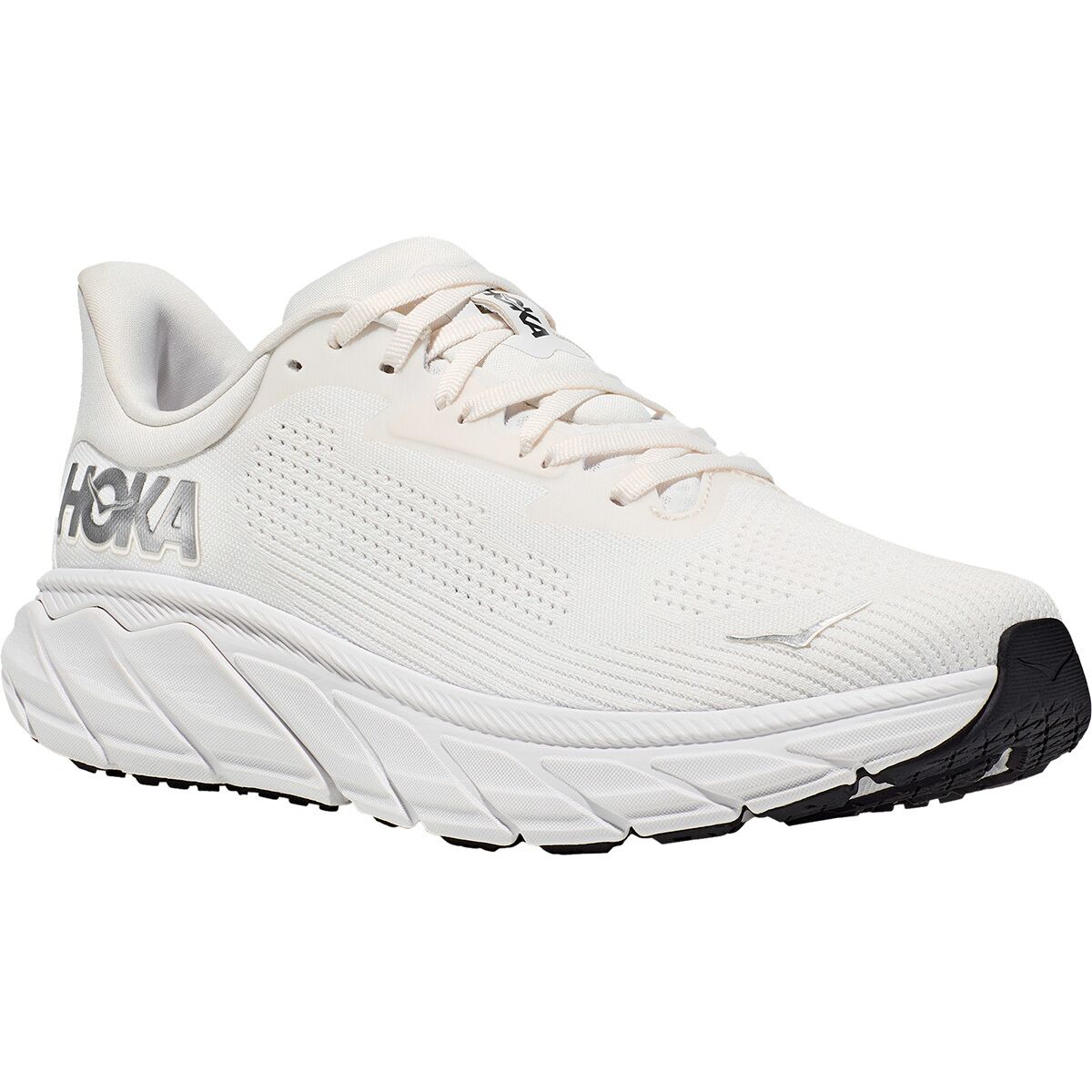 (取寄) ホカオネオネ メンズ アラヒ 7 ランニング シューズ - メンズ HOKA men Arahi 7 Running Shoe - Men's Blanc De Blanc/Steel Wool