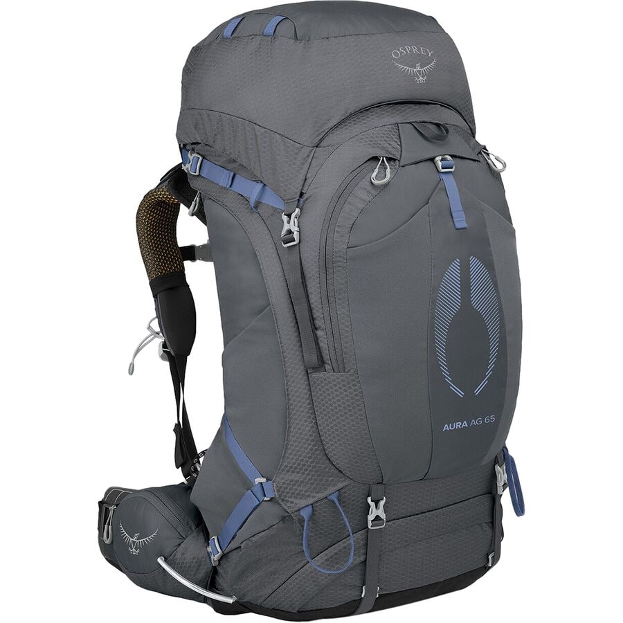 取寄 オスプレーパック レディース オーラ AG 65L バックパック - ウィメンズ Osprey Packs women Aura AG 65L Backpack - Women s Tungsten Grey