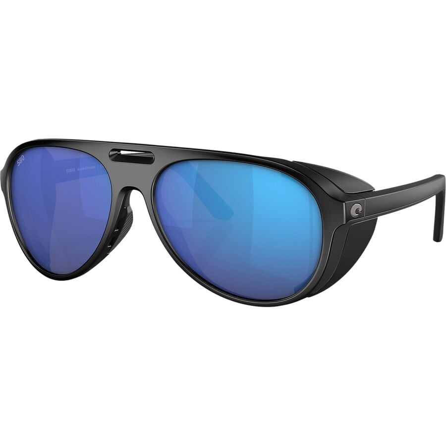 () RX^ Oh J^i |[CYh TOX Costa Grand Catalina Polarized Sunglasses Mate Black/Blue Mirror 580G