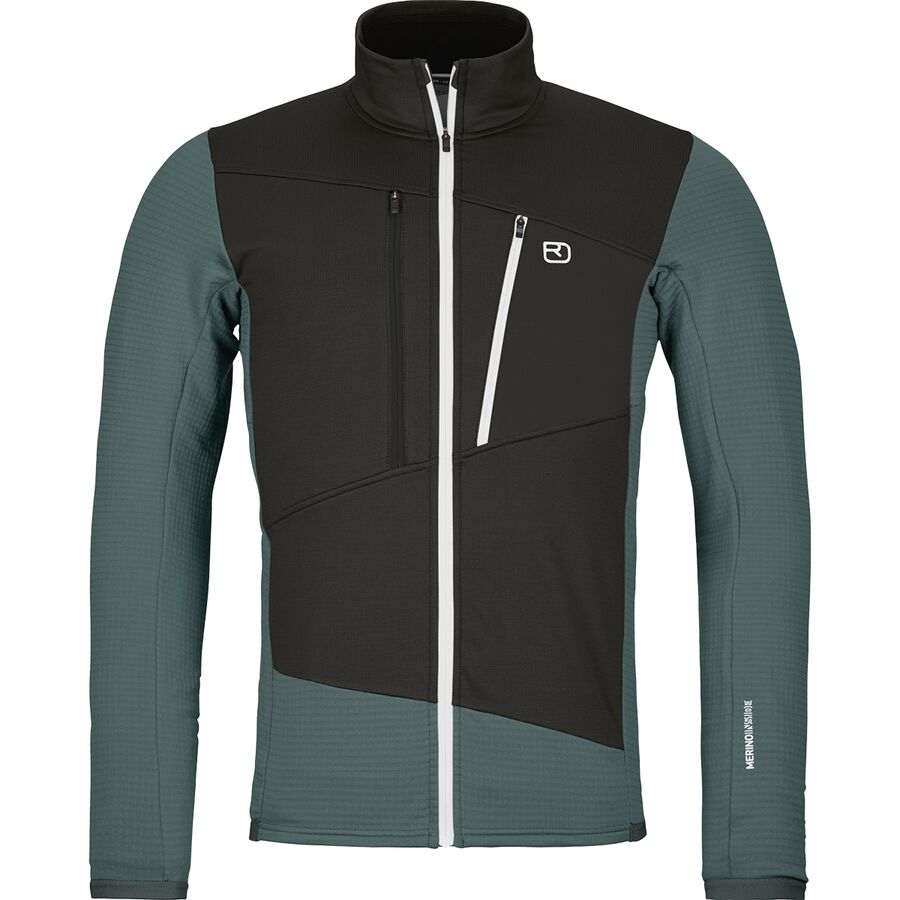 () ȥܥå  ե꡼ å 㥱å -  Ortovox men Fleece Grid Jacket ...