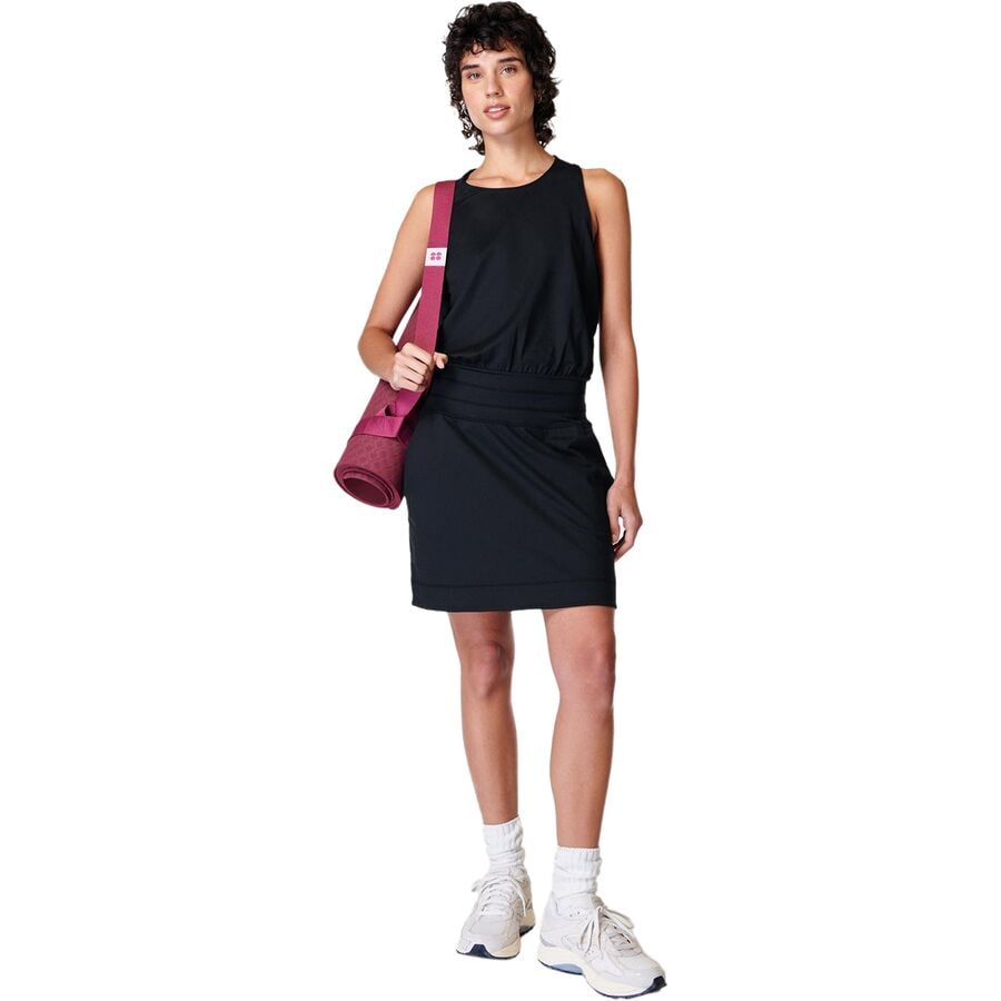 () XEFbeB xeB fB[X KCA K hX - EBY Sweaty Betty women Gaia Yoga Dress - Women's Black