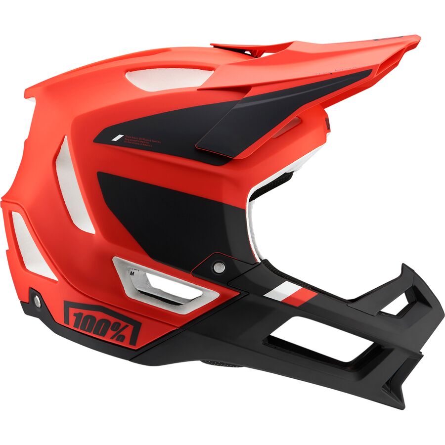 (取寄) 100% トラジェクタ フィドロック ヘルメット 100% Trajecta Fidlock Helmet Cargo Fluo Red