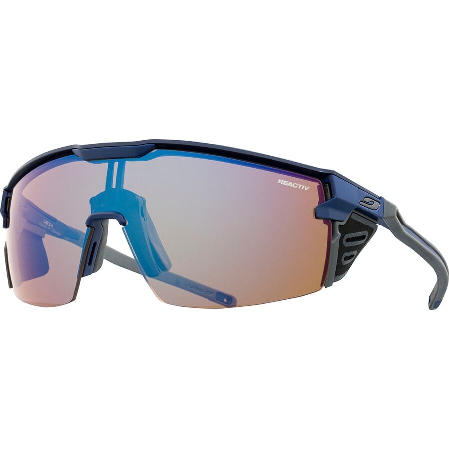 () W{ AeBbg Jo[ TOX Julbo Ultimate Cover Sunglasses Blue/REACTIV 2-4