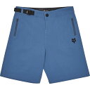 () tHbNX[VO {[CY W[ V[g + Ci[ - {[CY Fox Racing boys Ranger Short + Liner - Boys' Dark Slate