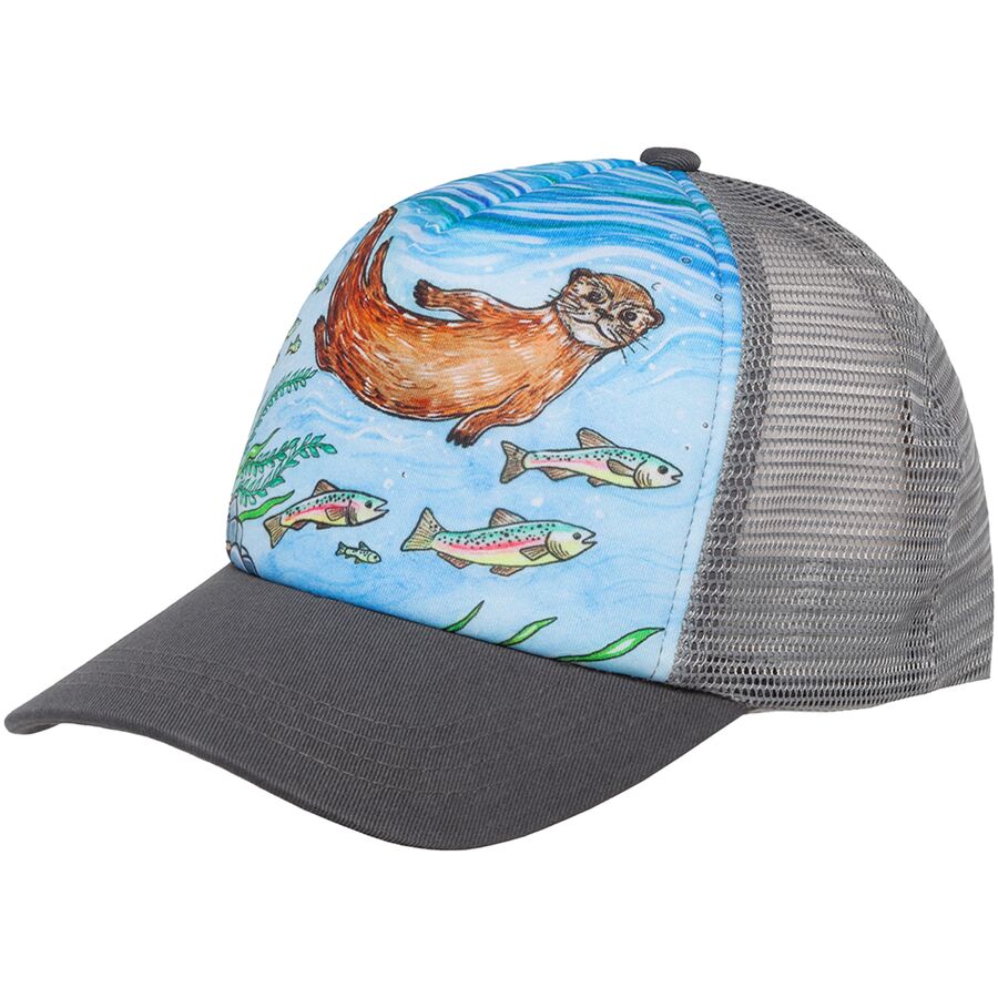 (取寄) サンデーアフタヌーン キッズ アーティスト シリーズ クーリング トラッカー ハット - キッズ Sunday Afternoons kids Artist Series Cooling Trucker Hat - Kids' River Otter