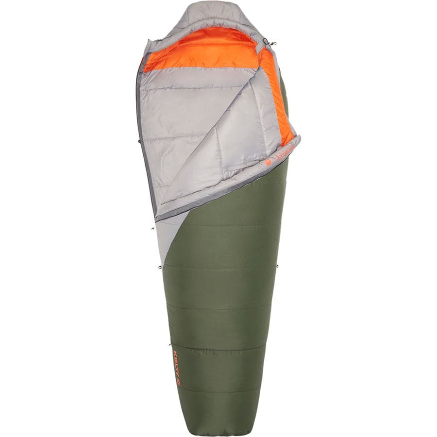 () PeB RY~bN X[sO obO 40F VZeBbN Kelty Cosmic Sleeping Bag: 40F Synthetic Duffle Bag/Smoke