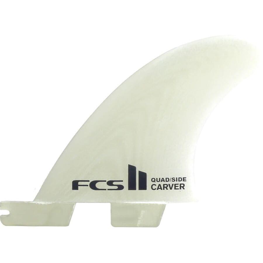 () FCS J[o[  PG Nbh A TCh oCg T[t{[h tBY FCS Carver II PG Quad Rear Side Byte Surfboard Fins Clear