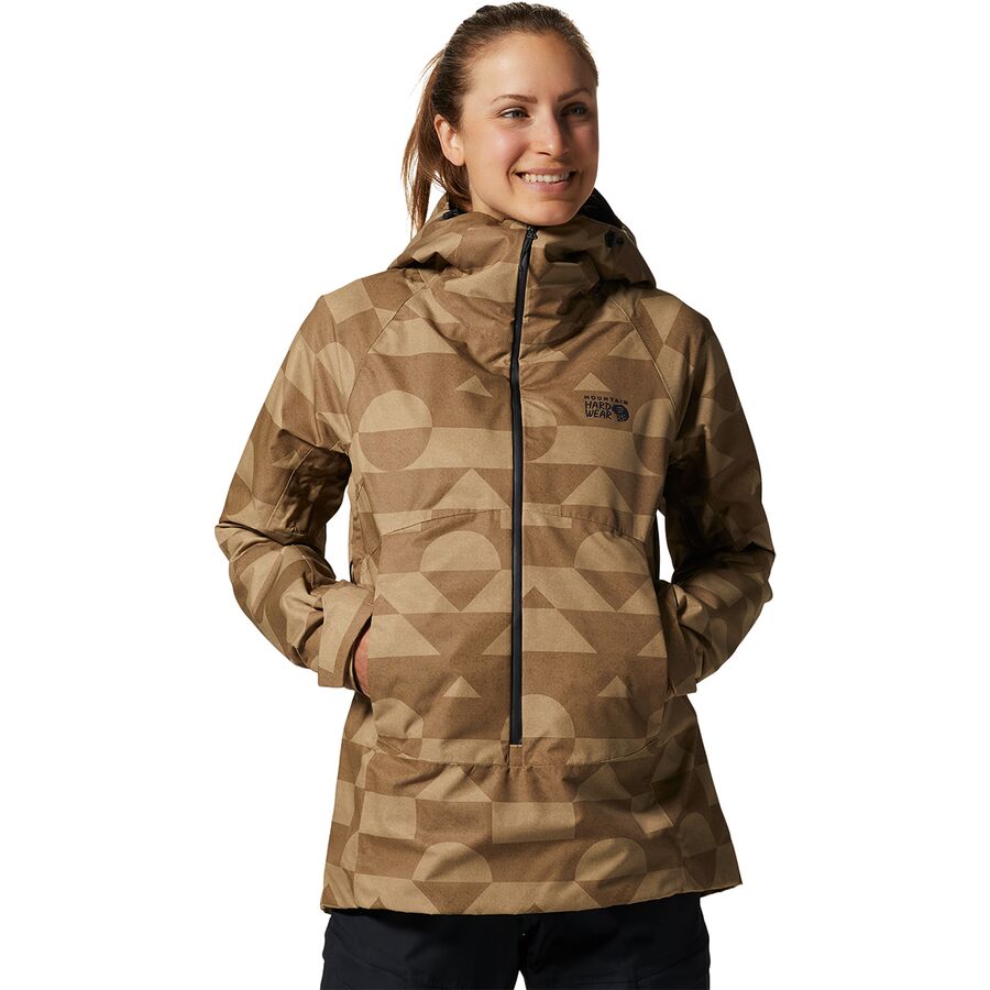 (取寄) マウンテンハードウェア レディース ファイアフォール/2 アノラック - ウィメンズ Mountain Hardwear women Firefall/2 Anorak - Women's Corozo Nut Geoland