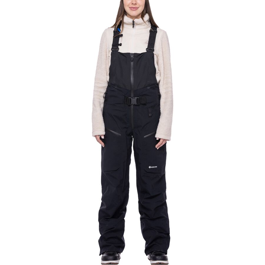 ■商品詳細■ブランド686シックスエイトシックス■商品名Hydrastash GORE-TEX Bib Pant - Women'sハイドラスタッシュ ゴア-テックス ビブ パンツ - ウィメンズ■商品状態新品未使用・並行輸入品■色Black■責任あるコレクション【表生地】bluesign APPROVED■素材【メンブレン/ラミネート】GORE-TEX（2レイヤー）、【表地】ポリエステル、DWR加工、【キックパネル】500Dシンセティック、【ウエストバンド裏地】メリノウール■断熱材.ノン■防水性能28,000mm■通気性評価20,000g/m2■縫い目完全密封■フィット通常■股下[large]81.28cm■ポケットジッパー付き大腿部 2 個、ジッパー付きよだれかけ 2 個、ジッパー付き腰部リザーバー コンパートメント 1 個 (ブラッダー、ホース、バイトバルブを含む)■ベントメッシュ裏地付き内ももジッパー■ウエスト調節可能なベルト、ベルト ループ (チケット ハトメ付きの 1 つ)、パンツ ジャケット コネクト システム■ビブ固定、フロント ジッパー、リア ストレッチ パネル、調節可能な弾性サスペンダー■ゲイター一体型、ストレッチ パネル、面ファスナー BOA ダイヤル アクセス フラップ■アクティビティスキー,スノーボード■備考(取寄) シックスエイトシックス レディース ハイドラスタッシュ ゴア-テックス ビブ パンツ - ウィメンズ 686 women Hydrastash GORE-TEX Bib Pant - Women's Black686 レディース パンツ スキー スノボ パンツ スノーボード ハイキング 登山 マウンテン アウトドア ファッション ブランド 大きいサイズ ビックサイズbc-SESZ6ED