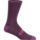 (取寄) ジロ ニュー ロード メリノ シーズナル ウール ソックス Giro New Road Merino Seasonal Wool Socks Dark Cherry/Raspberry