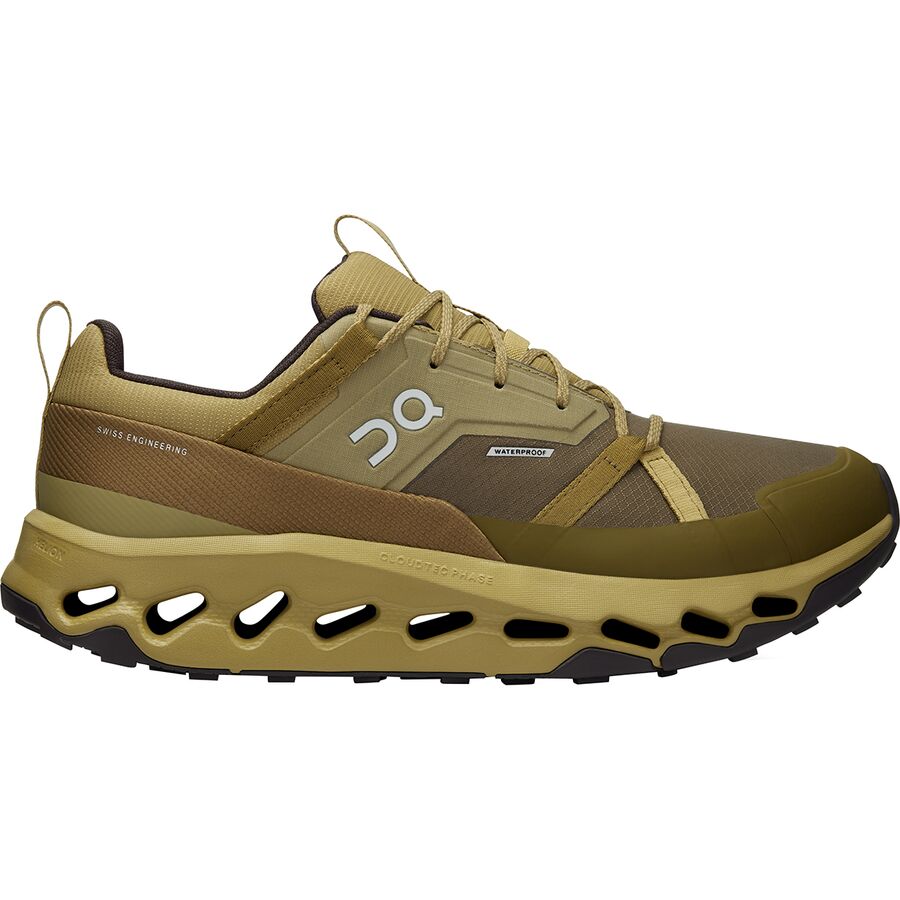 () ˥  ץ롼 塼 -  On Running men Cloudhorizon Waterproof Shoe - Men's Safari/Olive