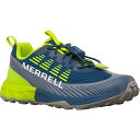 ()  {[CY AWeB s[N nCLO V[Y - {[CY Merrell boys Agility Peak Hiking Shoe - Boys' Navy Hi/Viz