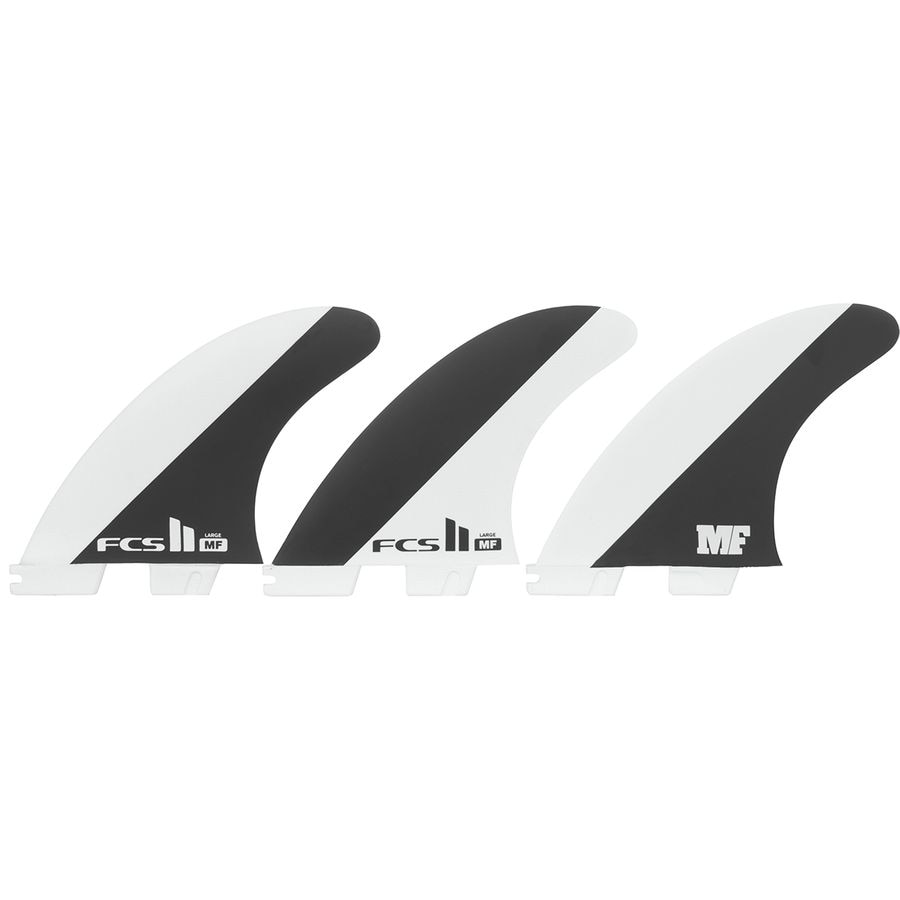 () FCS ~bN t@jO ptH[}X RA gC T[t{[h tBY FCS Mick Fanning Performance Core Tri Surfboard Fins White