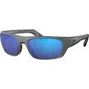 (取寄) コスタ ホワイトチップ プロ 580G ポーラライズド サングラス Costa Whitetip Pro 580G Polarized Sunglasses Matte Black/Blue Mirror 580G