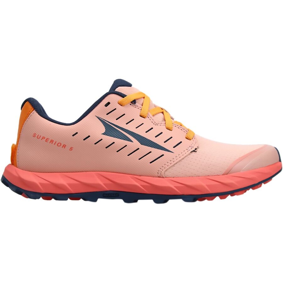 () Ag fB[X XyA[ 5 gC jO V[Y - EBY Altra women Superior 5 Trail Running Shoe - Women's Dusty Pink