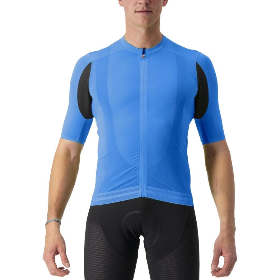 (取寄) カステリ メンズ スーパーレッジェーラ 3 ジャージ - メンズ Castelli men Superleggera 3 Jersey - Men's Drive Blue