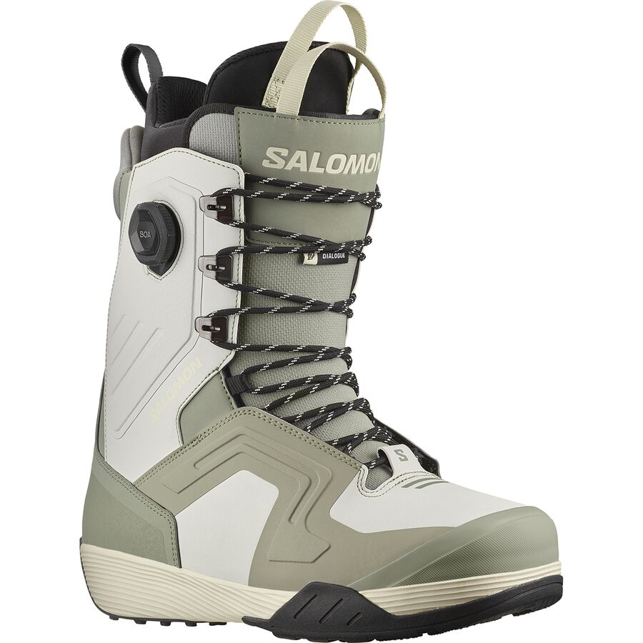 (取寄) サロモン ダイアログ レース SJ ボア スノーボード ブート - 2024 Salomon Dialogue Lace SJ Boa Snowboard Boot - 2024 Oyster Mushroom/Shadow/Aloe Wash