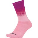 (取寄) デフィート エアイーター 6インチ ソック DeFeet Aireator 6in Sock Raspberry/Folk Pink/Pink