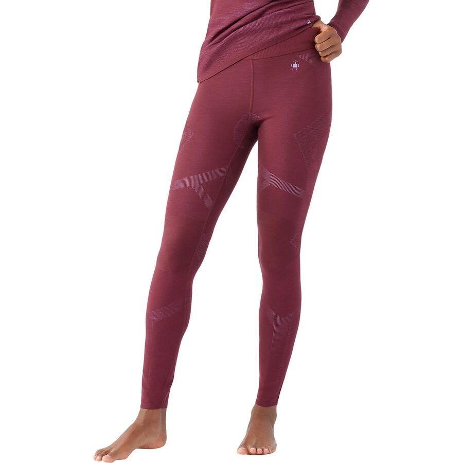 () ޡȥ ǥ ȥ˥å ޥ  ١ 쥤䡼 ܥȥ -  Smartwool women Intraknit Thermal Merino Base Layer Bottom - Women's Black Cherry/Violet