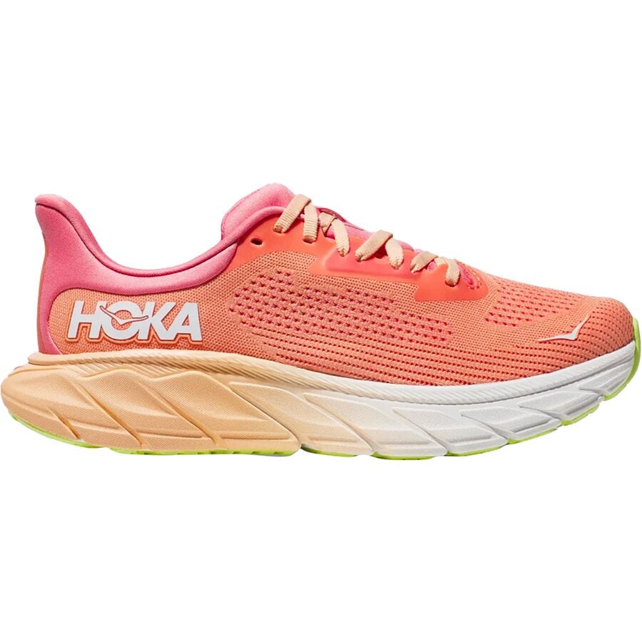 (取寄) ホカオネオネ レディース アラヒ 7 ランニング シューズ - ウィメンズ HOKA women Arahi 7 Running Shoe - Women's Papaya/Coral