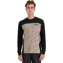 (取寄) モンスロイヤル メンズ レッドウッド エンデューロ V-ネック ロングスリーブ ジャージ - メンズ Mons Royale men Redwood Enduro V-Neck Long-Sleeve Jersey - Men's Black/Undercover Camo