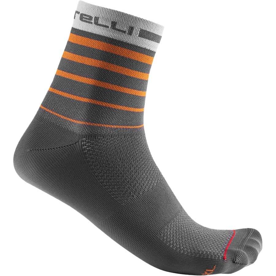 (取寄) カステリ スピード ストラーダ 12 ソック Castelli Speed Strada 12 Sock Dark Gray