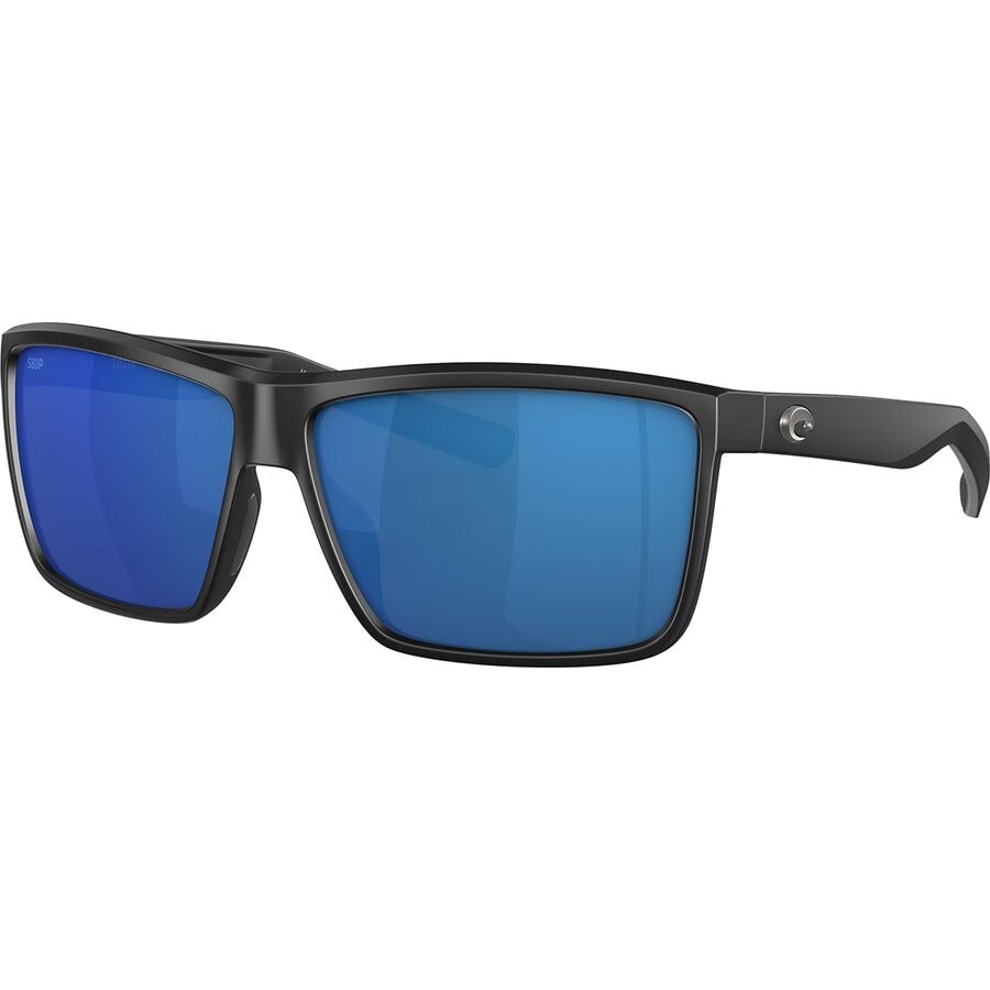 () RX^ R`[g 580P |[CYh TOX Costa Rinconcito 580P Polarized Sunglasses Matte Black Frame/Blue Mirror 580P