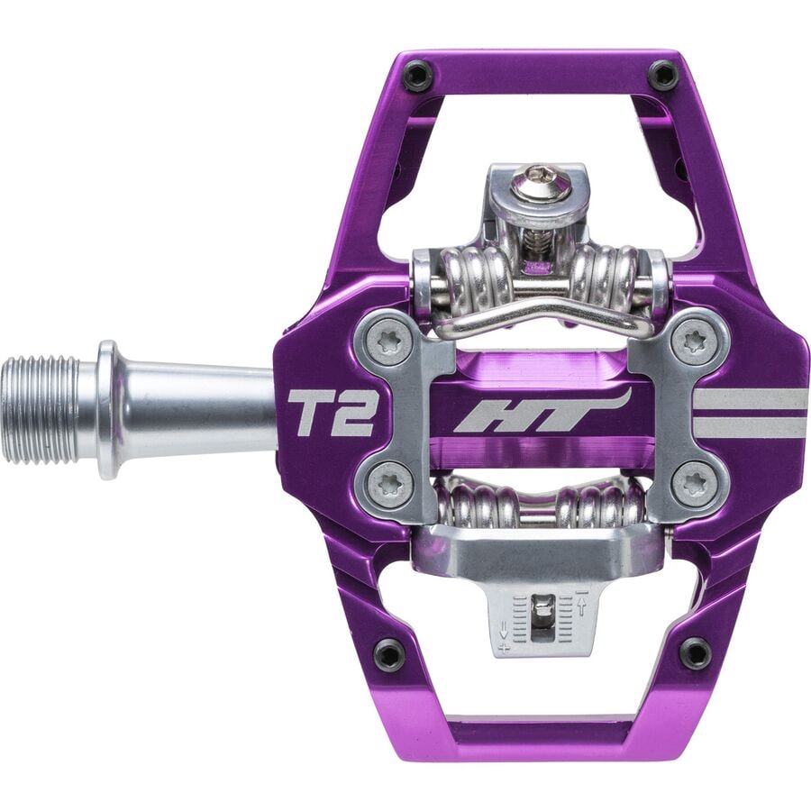 (取寄) HTコンポーネンツ T2 クリップレス ペダルズ HT Components T2 Clipless Pedals Purple