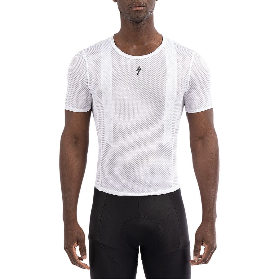 (取寄) スペシャライズド メンズ Sl ショート スリーブ ベース レイヤー - メンズ Specialized men SL Short Sleeve Base Layer - Men's White