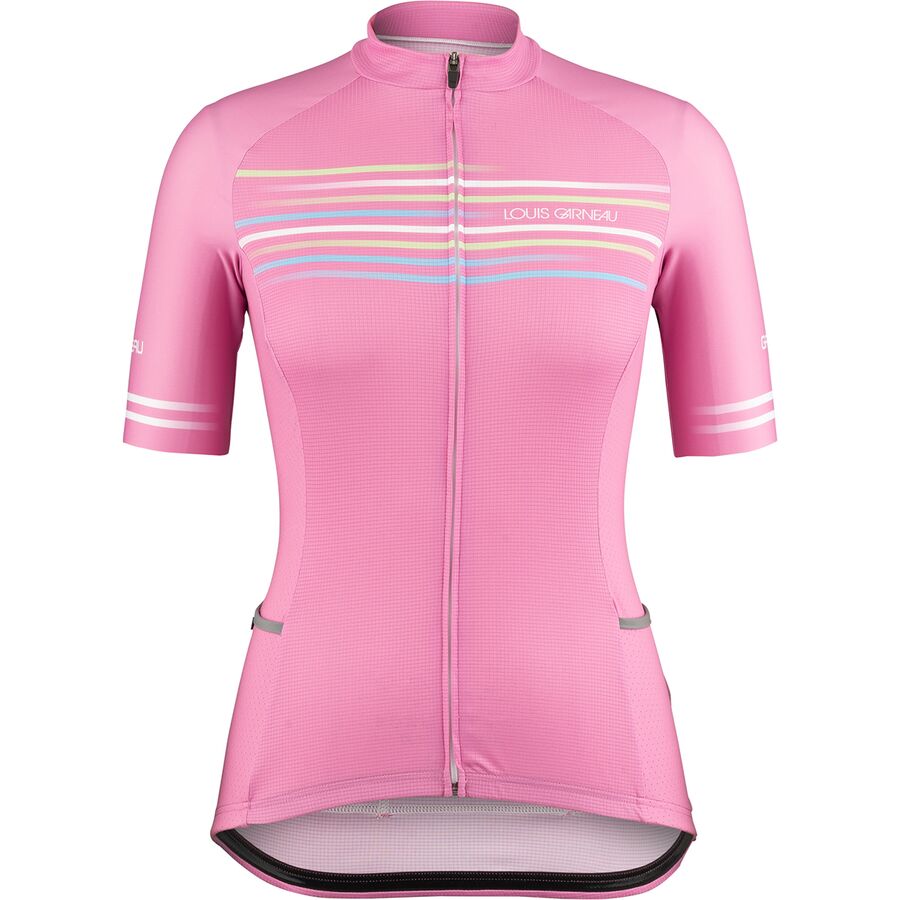 ルイガノ (取寄) ルイガノ レディース プレミアム シグニチャー ジャージ - ウィメンズ Louis Garneau women Premium Signature Jersey - Women's Fushia Pink