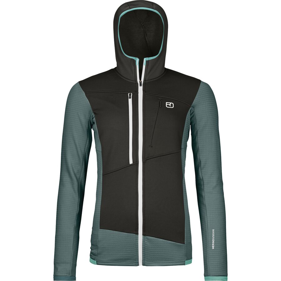 () ȥܥå ǥ ե꡼ å ѡ -  Ortovox women Fleece Grid Ho...
