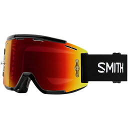 (取寄) スミス スクアッド MTB クロマポップ ゴーグルズ Smith Squad MTB ChromaPop Goggles Black/ChromaPop Everyday Red Mirror