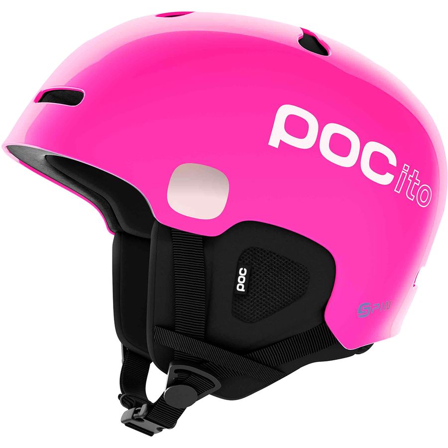 (取寄) POC キッズ ポシト オーリック カット スピン ヘルメット - キッズ POC kids Pocito Auric Cut Spin Helmet - Kids' Fluorescent Pink