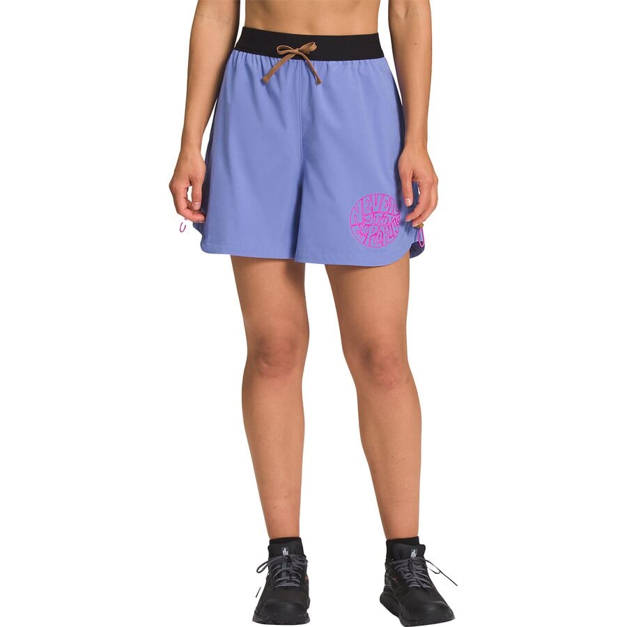 (取寄) ノースフェイス レディース トレイルウェア OKT トレイル ショート - ウィメンズ The North Face women Trailwear OKT Trail Short - Women's Deep Periwinkle/Utility Brown