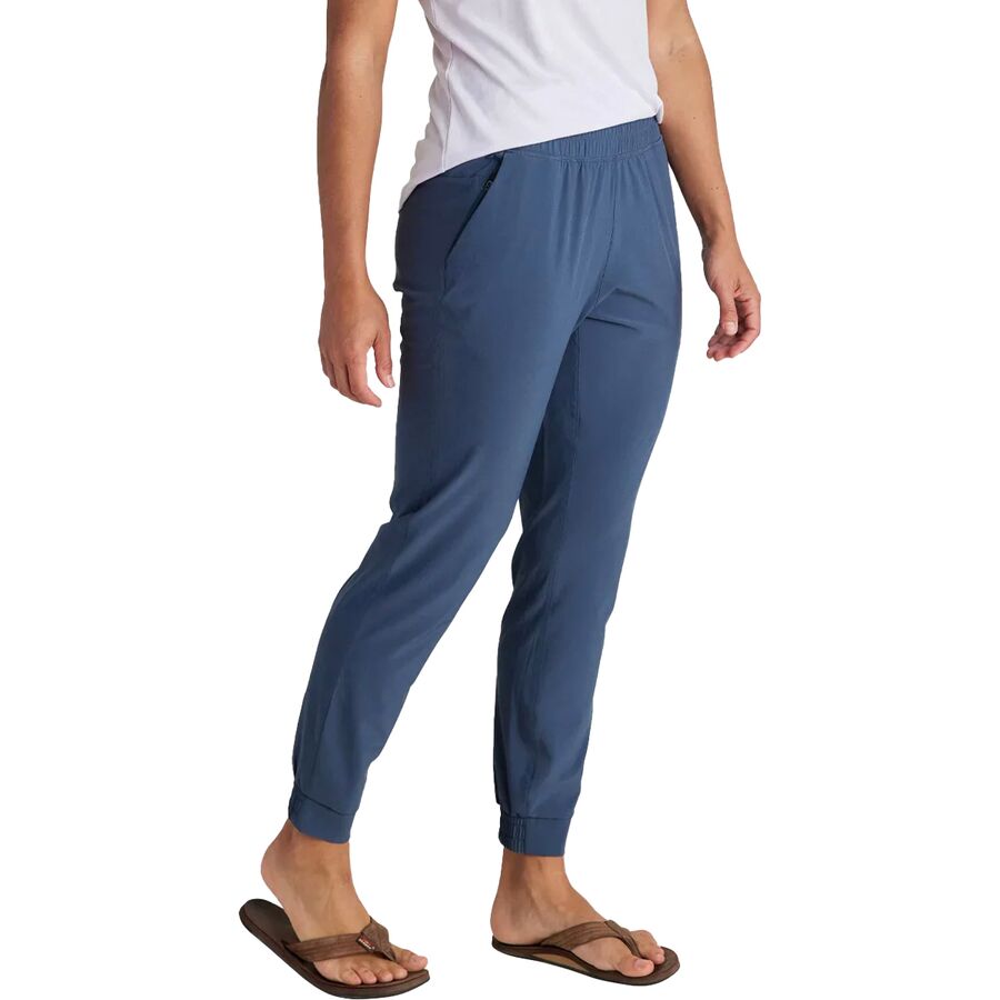 () t[tC fB[X v-I u[Y WK[ - EBY Free Fly women Pull-On Breeze Jogger - Women's Blue Dusk II