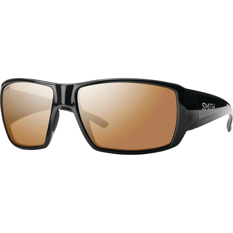 () X~X KCY `CX TOX Smith Guide's Choice Sunglasses Black/Copper Mirror