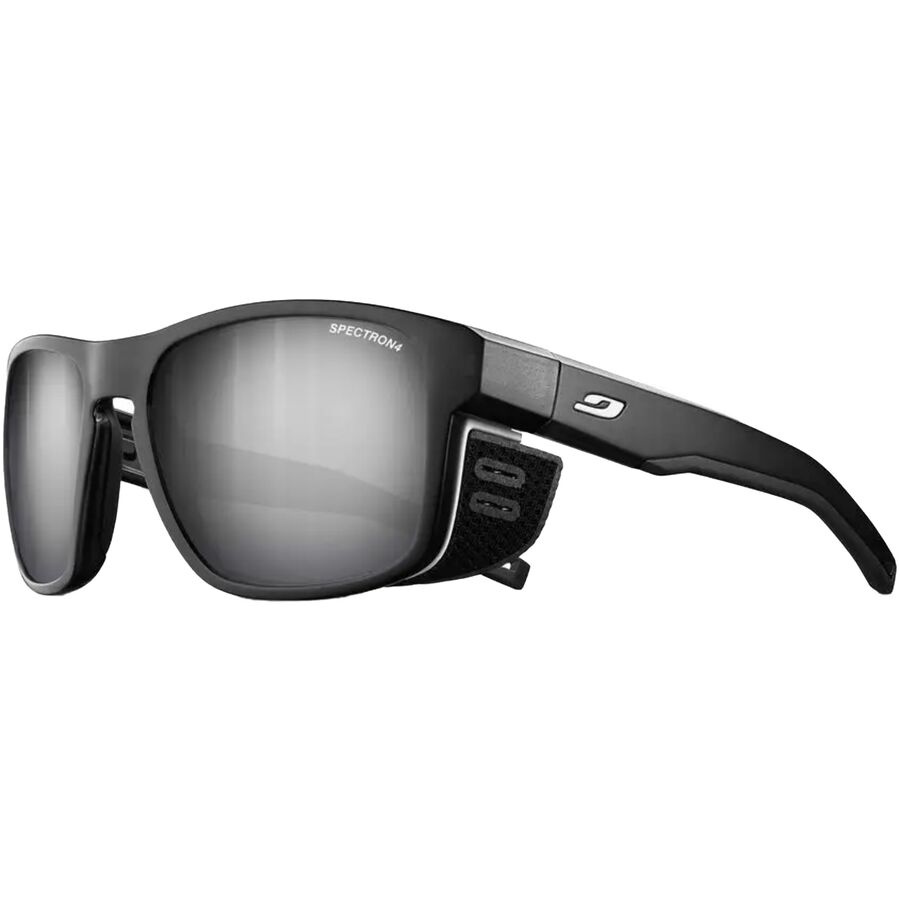 () W{ V[h M TOX Julbo Shield M Sunglasses Matte Translucent Black/White/Spectron 4