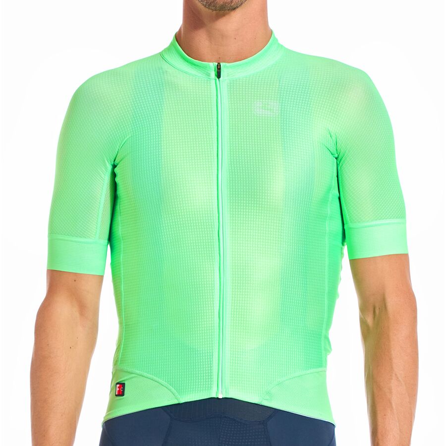 (取寄) ジョルダーナ メンズ FR-C プロ ショートスリーブ ジャージ - メンズ Giordana men FR-C Pro Short-Sleeve Jersey - Men's Neon Mint