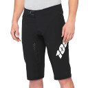 (取寄) 100% メンズ R-コア X DH ショート - メンズ 100% men R-Core X DH Short - Men's Black