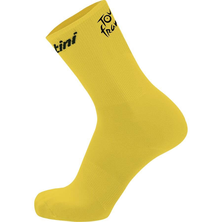 (取寄) サンティーニ TDF オフィシャル オーバーオール リーダー ソック Santini TDF Official Overall Leader Sock Giallo